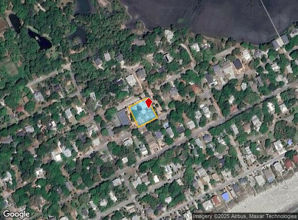  510 E Erie Ave, Folly Beach, SC Parcel Map
