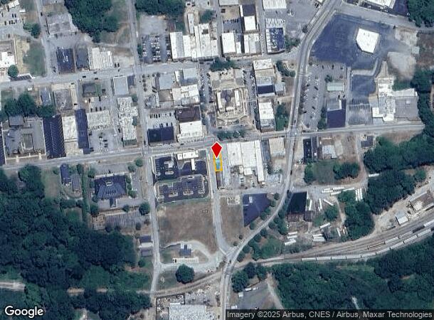 200 S Public Sq, Laurens, SC Parcel Map