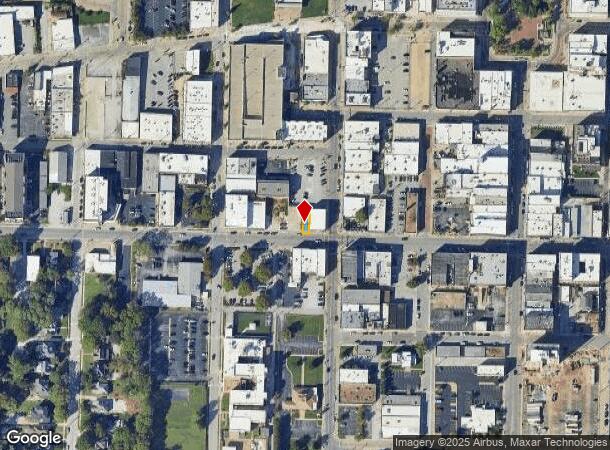  405 W Walnut St, Springfield, MO Parcel Map