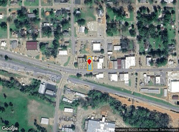  114 E 1St, Hughes Springs, TX Parcel Map