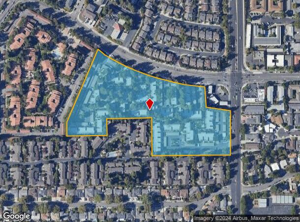  2200 Monroe St, Santa Clara, CA Parcel Map