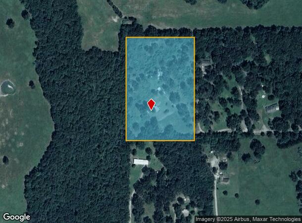 17844 E 688 Rd, Tahlequah, OK Parcel Map