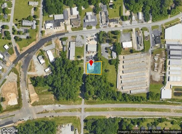  1376 Graham Ct, High Point, NC Parcel Map