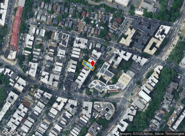  1925 Andrews Ave, Bronx, NY Parcel Map