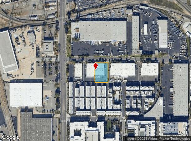  1040 E Howell Ave, Anaheim, CA Parcel Map