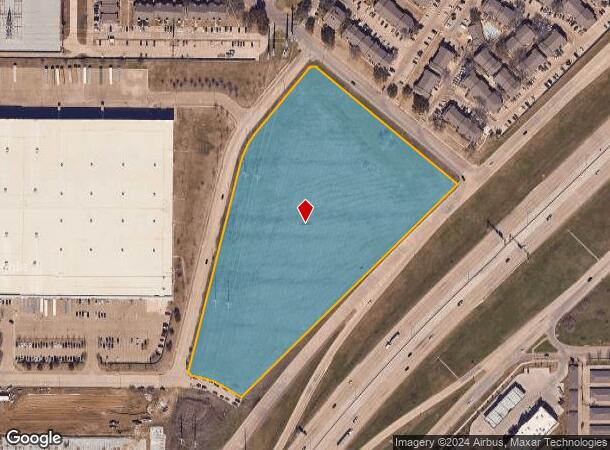  3705 N State Highway 161, Irving, TX Parcel Map