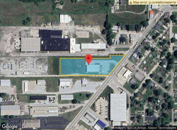  951 Miller Ave, Shelbyville, IN Parcel Map