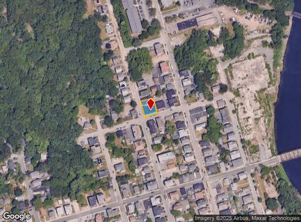 89 Chestnut St, Woonsocket, RI Parcel Map