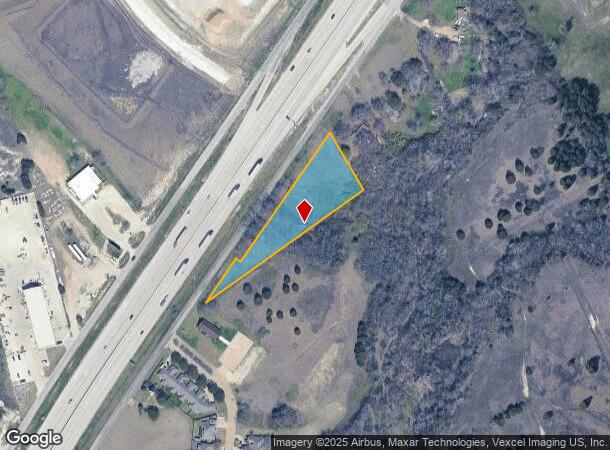 1644 N Interstate Highway 35 E, Waxahachie, TX Parcel Map