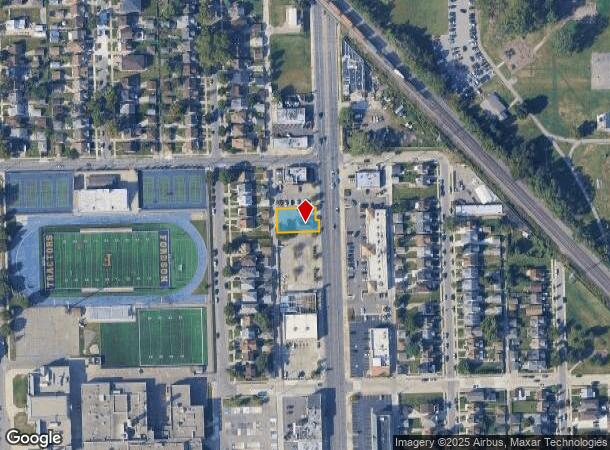 5929 Schaefer Rd, Dearborn, MI Parcel Map