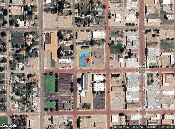 206 W 8Th St, Plainview, TX Parcel Map