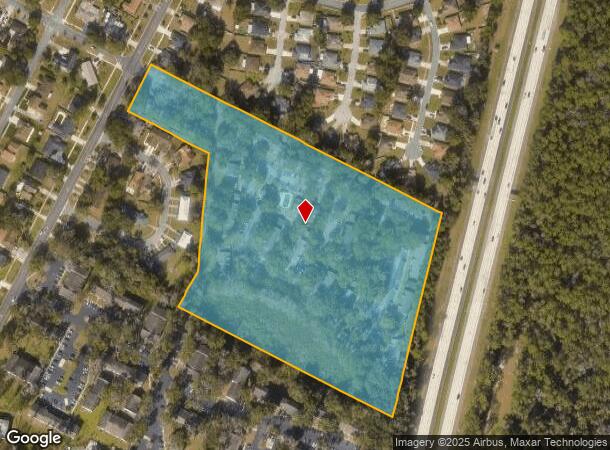  11501 Harts Rd, Jacksonville, FL Parcel Map