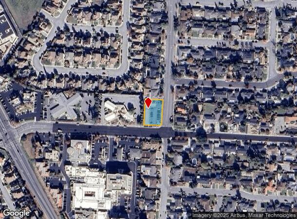  1710 Memorial Dr, Hollister, CA Parcel Map