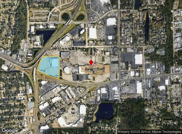 9501 Arlington Expy, Jacksonville, FL Parcel Map