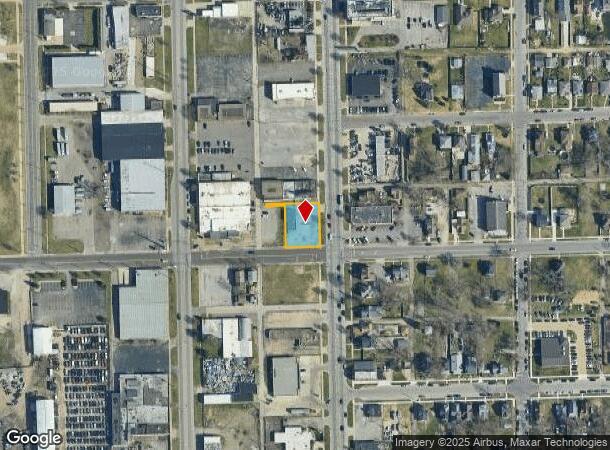  1527 S Michigan St, South Bend, IN Parcel Map