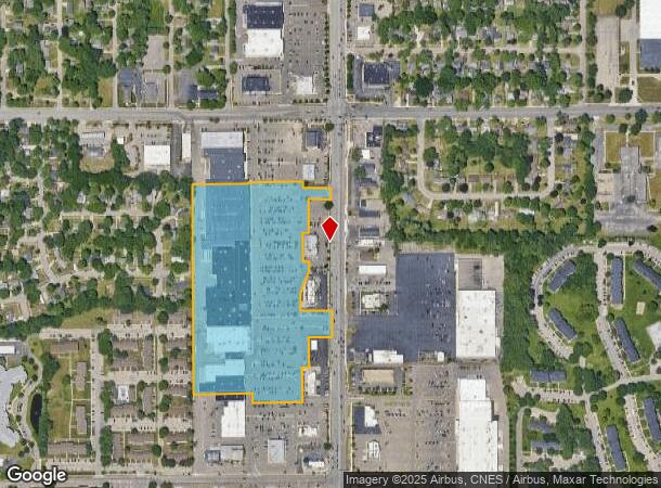  6060 S Westnedge Ave, Portage, MI Parcel Map