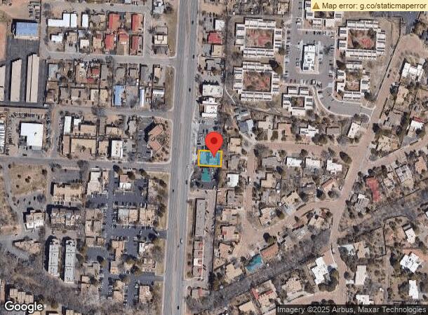  1441 S Saint Francis Dr, Santa Fe, NM Parcel Map