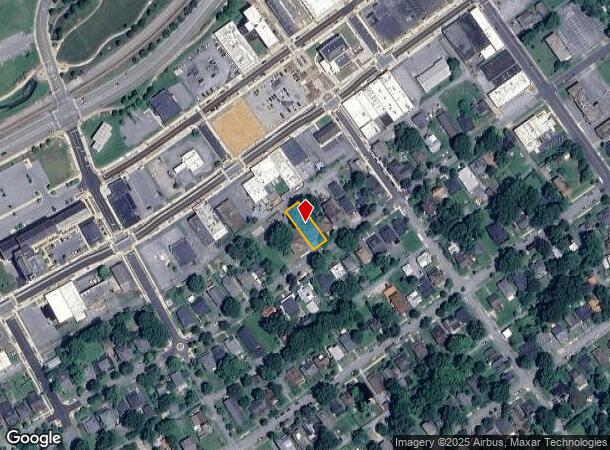 410 W Maple St, Johnson City, TN Parcel Map