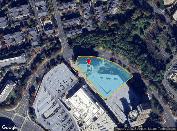 1600 Tysons Blvd, Mc Lean, VA Parcel Map