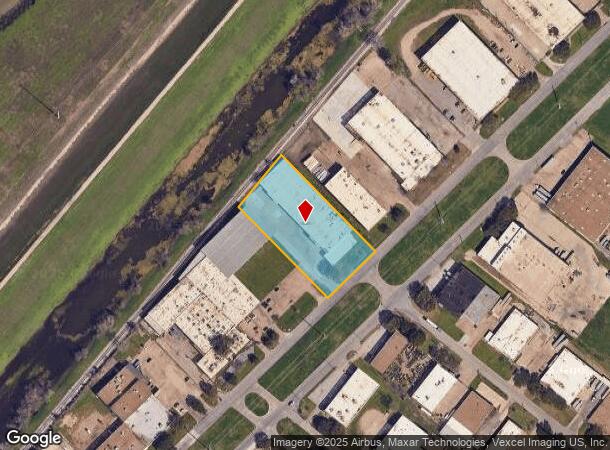  845 Regal Row, Dallas, TX Parcel Map