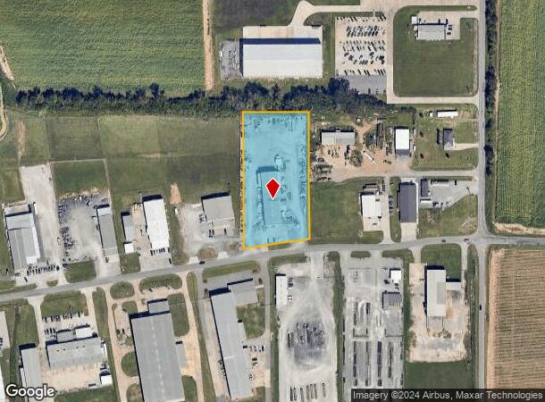  1042 Petroleum Pky, Broussard, LA Parcel Map