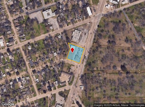  2809 Cedar Crest Blvd, Dallas, TX Parcel Map