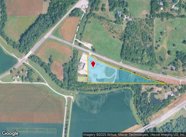 26195 Linwood Rd, Lawrence, KS Parcel Map