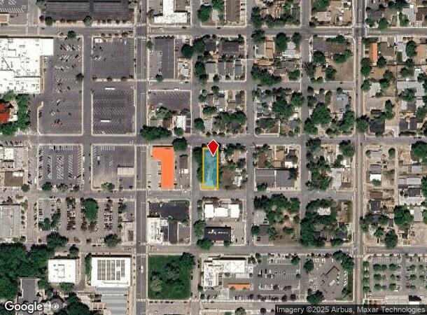  503 E Telegraph St, Carson City, NV Parcel Map