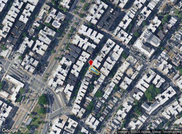 2698 Valentine Ave, Bronx, NY Parcel Map
