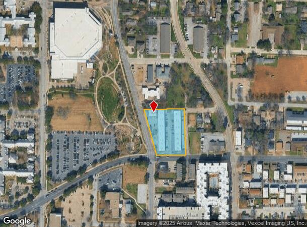  805 S Center St, Arlington, TX Parcel Map