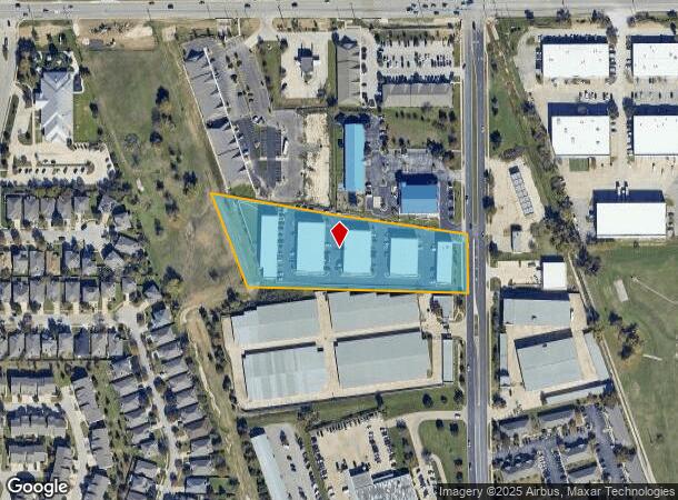 2100 Double Creek Dr, Round Rock, TX Parcel Map
