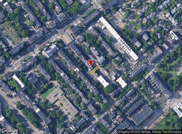  127 W Concord St, Boston, MA Parcel Map