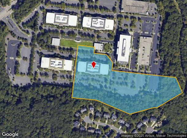  4000 Centre Green Way, Cary, NC Parcel Map
