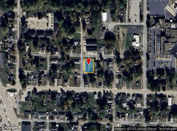306 N Oak St, Effingham, IL Parcel Map