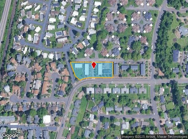  287 Ne Conifer Blvd, Corvallis, OR Parcel Map