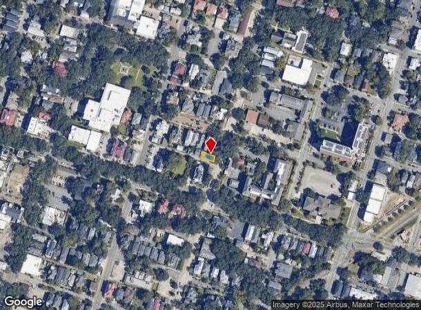  2007 Abercorn St, Savannah, GA Parcel Map