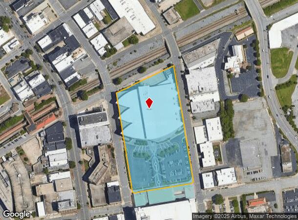  211 E Commerce Ave, High Point, NC Parcel Map