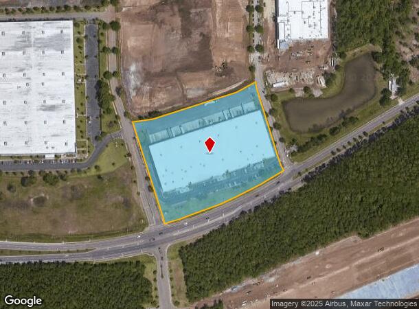  6595 Pritchard Rd, Jacksonville, FL Parcel Map