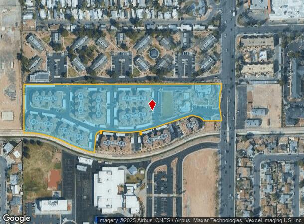 499 N Lamb Blvd, Las Vegas, NV Parcel Map