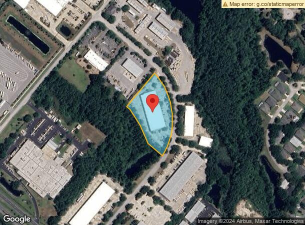  132 Business Center Dr, Ormond Beach, FL Parcel Map