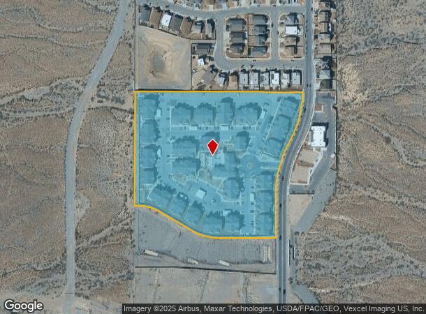  2021 Bluff Creek St, El Paso, TX Parcel Map