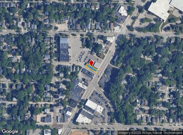  1555 Plainfield Ave Ne, Grand Rapids, MI Parcel Map