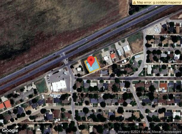  816 Frontage Rd, Idalou, TX Parcel Map