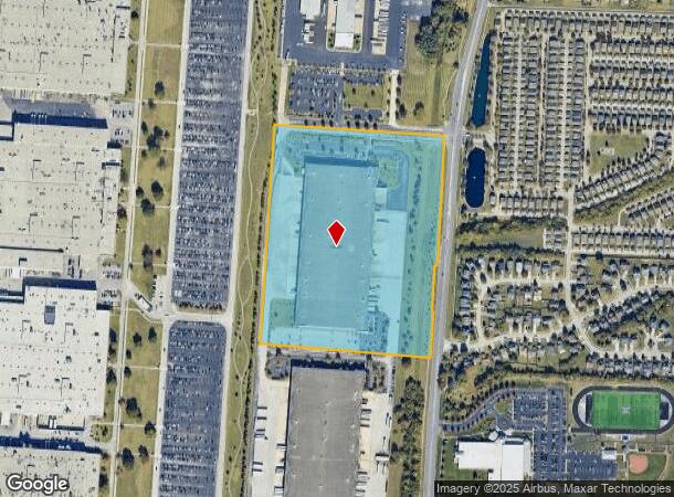 6001 Global Distribution Way, Louisville, KY Parcel Map
