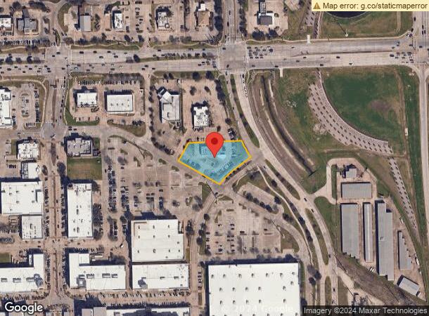  3030 Business Center Dr, Pearland, TX Parcel Map