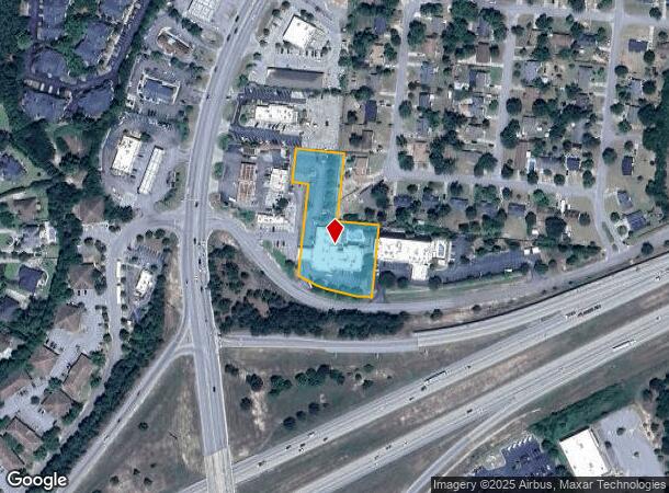 1011 Clemson Frontage Rd, Columbia, SC Parcel Map