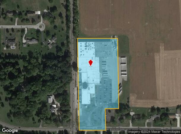  705 W Dustman Rd, Bluffton, IN Parcel Map