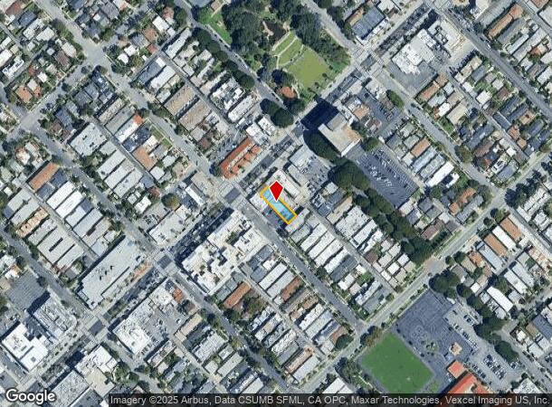  2408 Wilshire Blvd, Santa Monica, CA Parcel Map