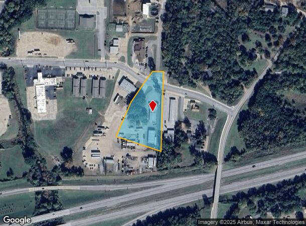 201 Collum Ln E, Alma, AR Parcel Map