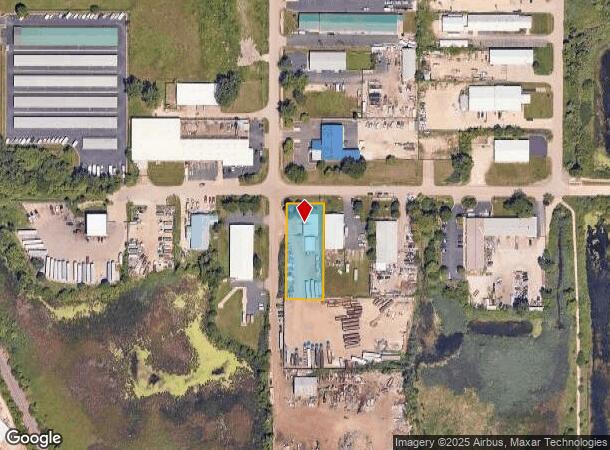 121 Center Dr, Gilberts, IL Parcel Map